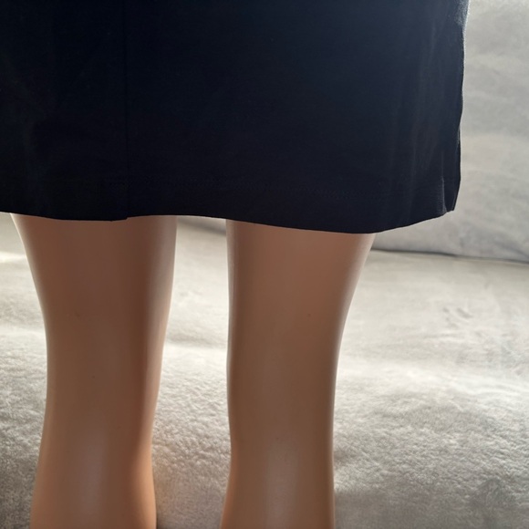 A New Day Black Mock Neck Sleeveless Mini Dress - Picture 2 of 14